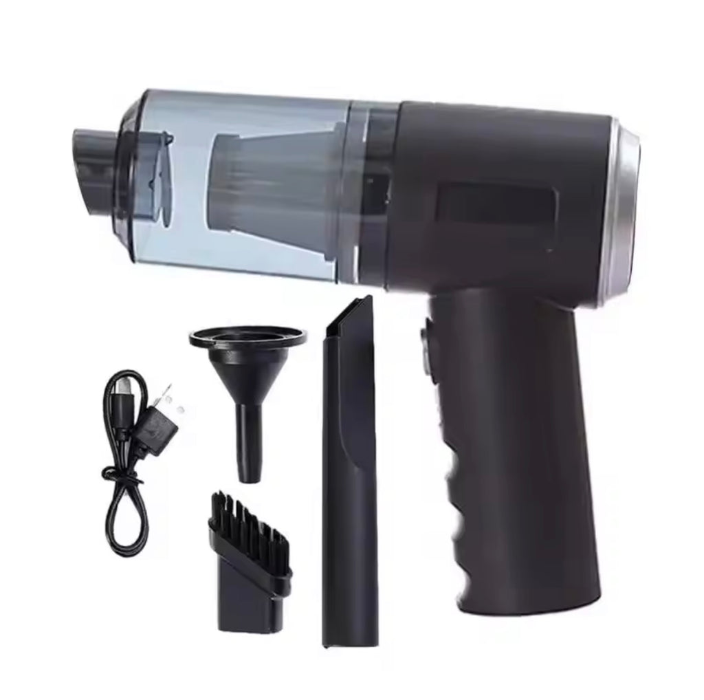 Aspiradora de Succión y Soplado 3 en 1 – Potente, Portátil y Recargable por USB