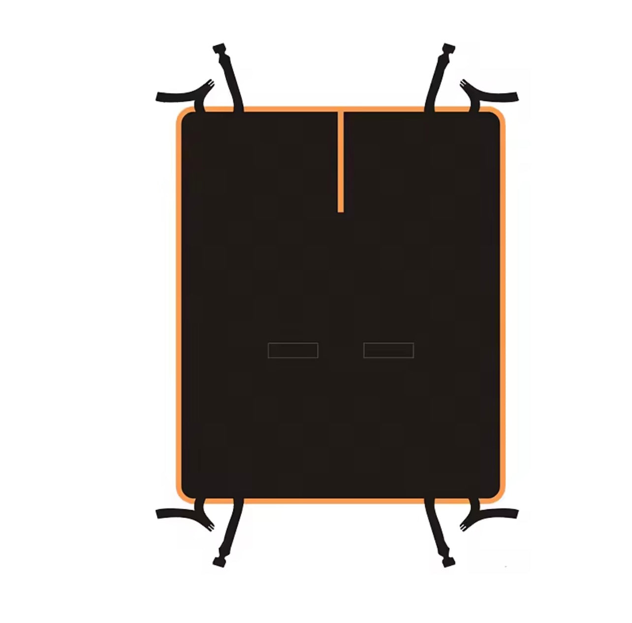 Funda Protectora para Asiento de Coche para Perros – Hamaca Impermeable Antideslizante y Resistente a los Arañazos, Ideal para Coches, SUVs y Camiones