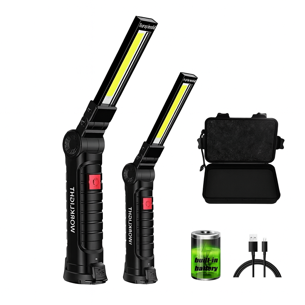 Lámpara LED Multifunción Recargable HEINAST – Luz de Trabajo Profesional